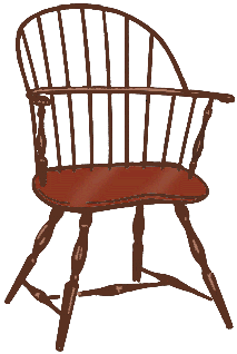 Illustration of windsor chair