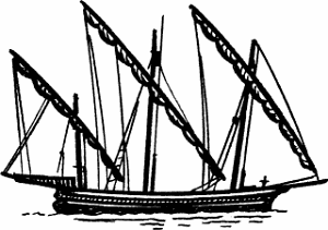 Illustration of xebec