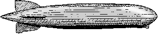 Illustration of zeppelin